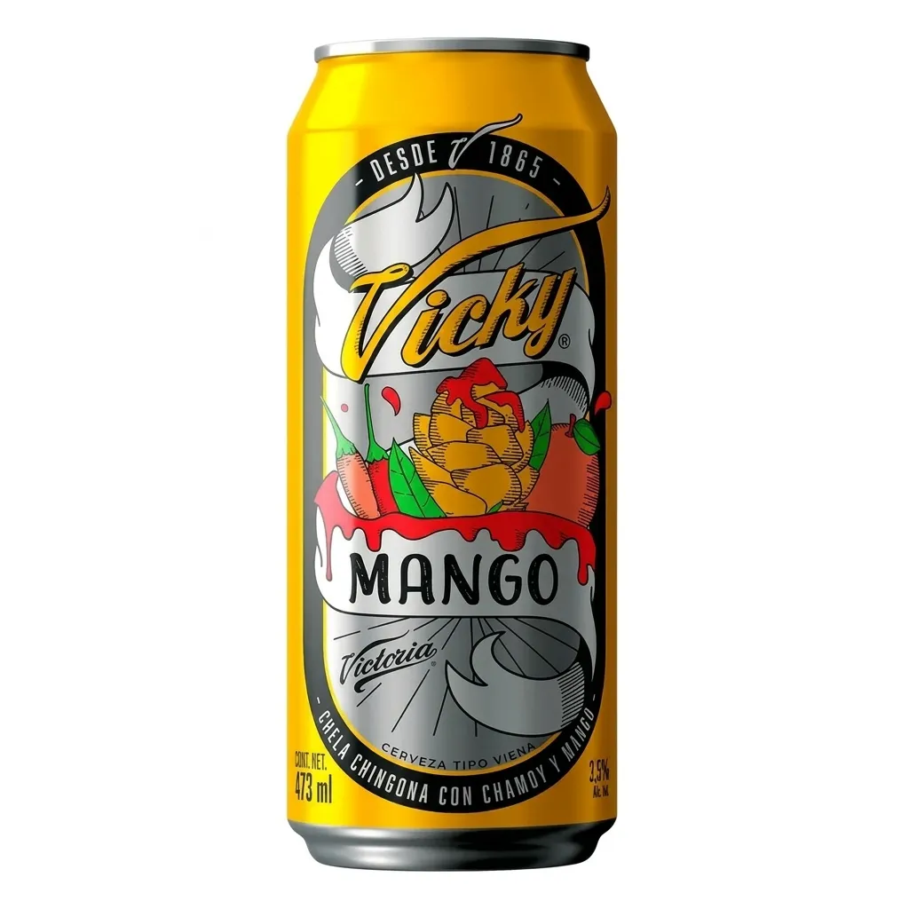 Cerveza Vicky Sabor Mango Lata
