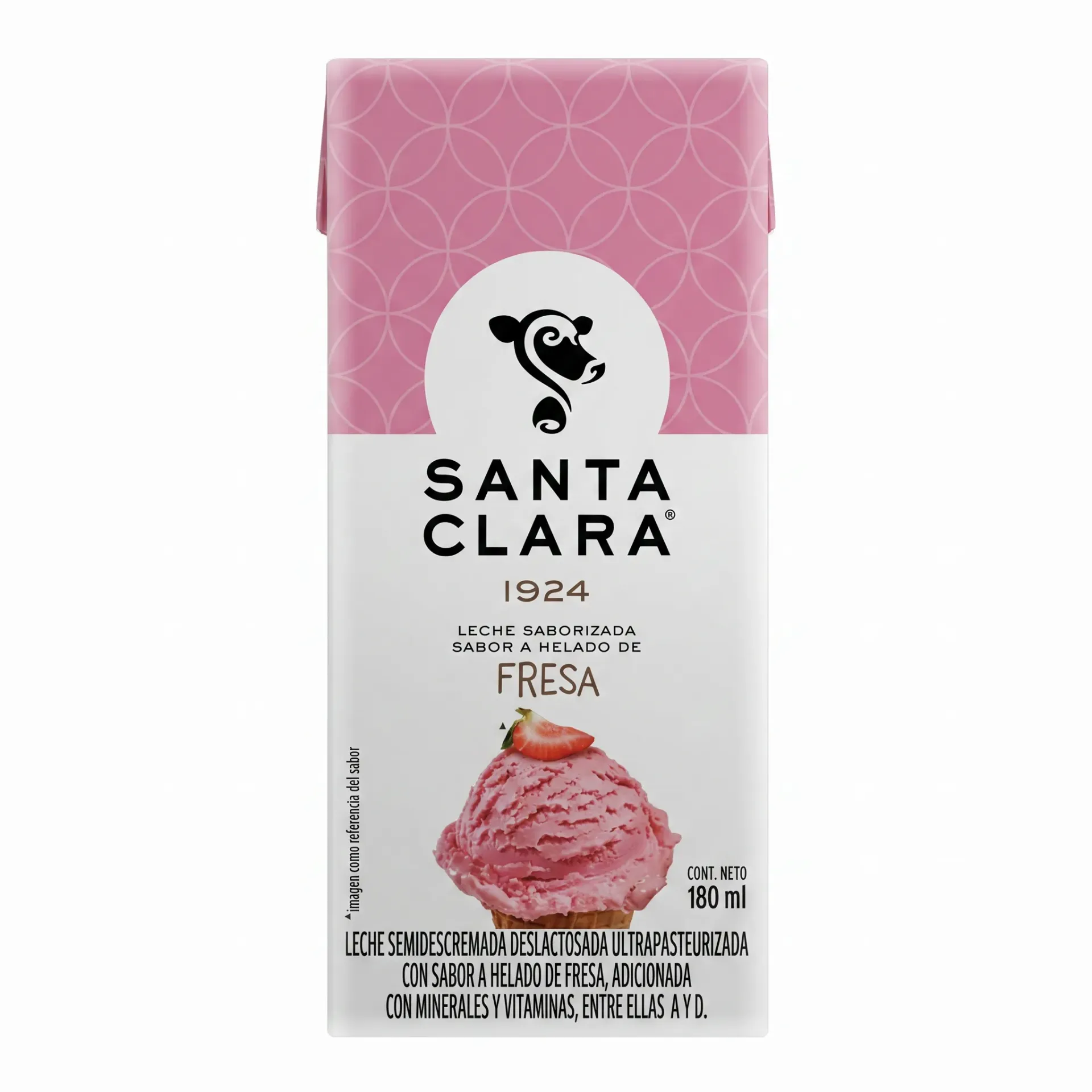 Leche Santa Clara Sabor Fresa