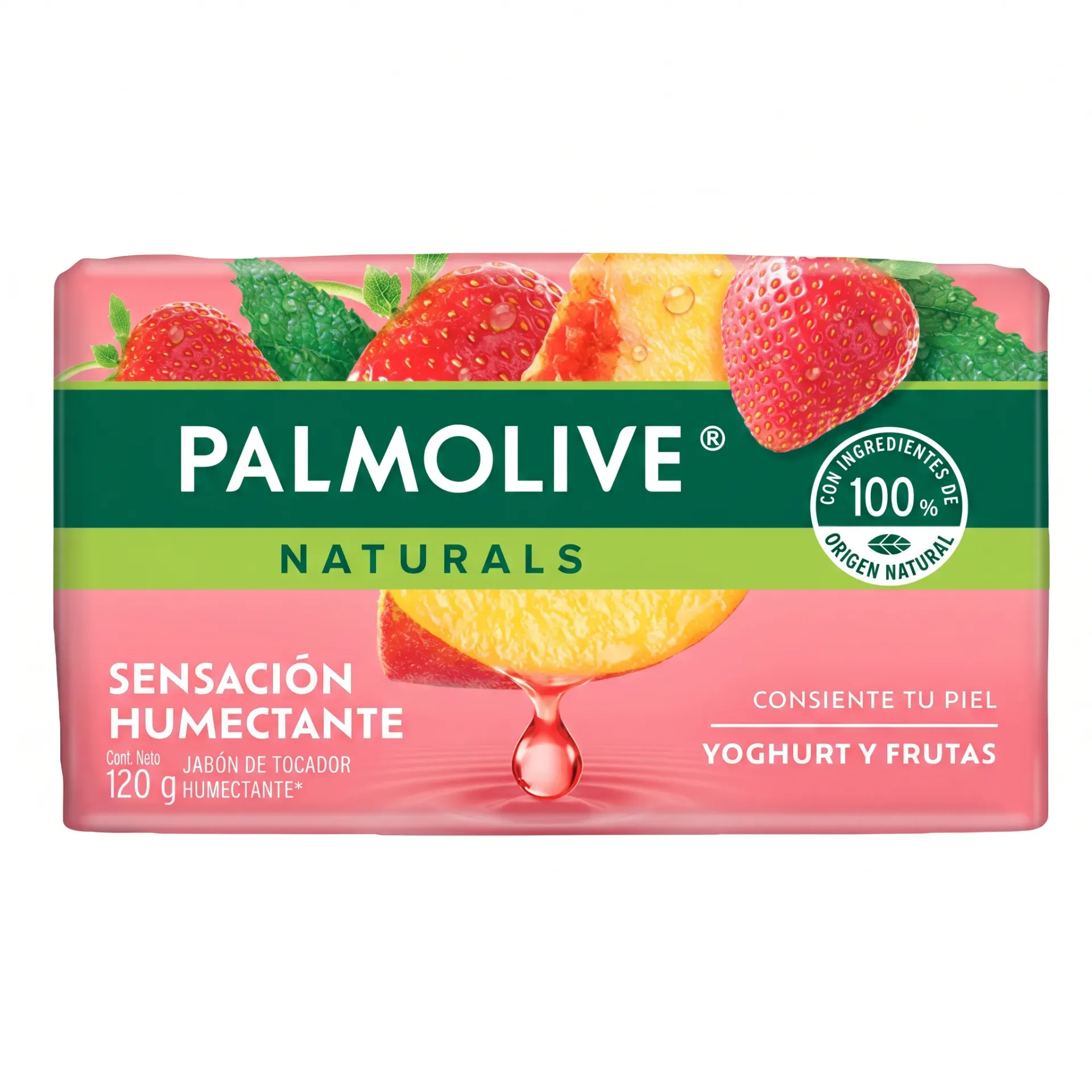Jabón de Barra Palmolive Yoghurt y Frutas