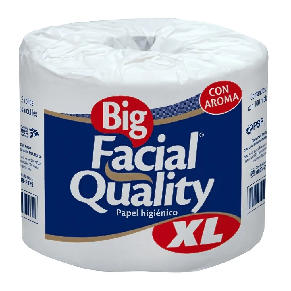 Papel de Baño Big Facial Quality 1 Rollo