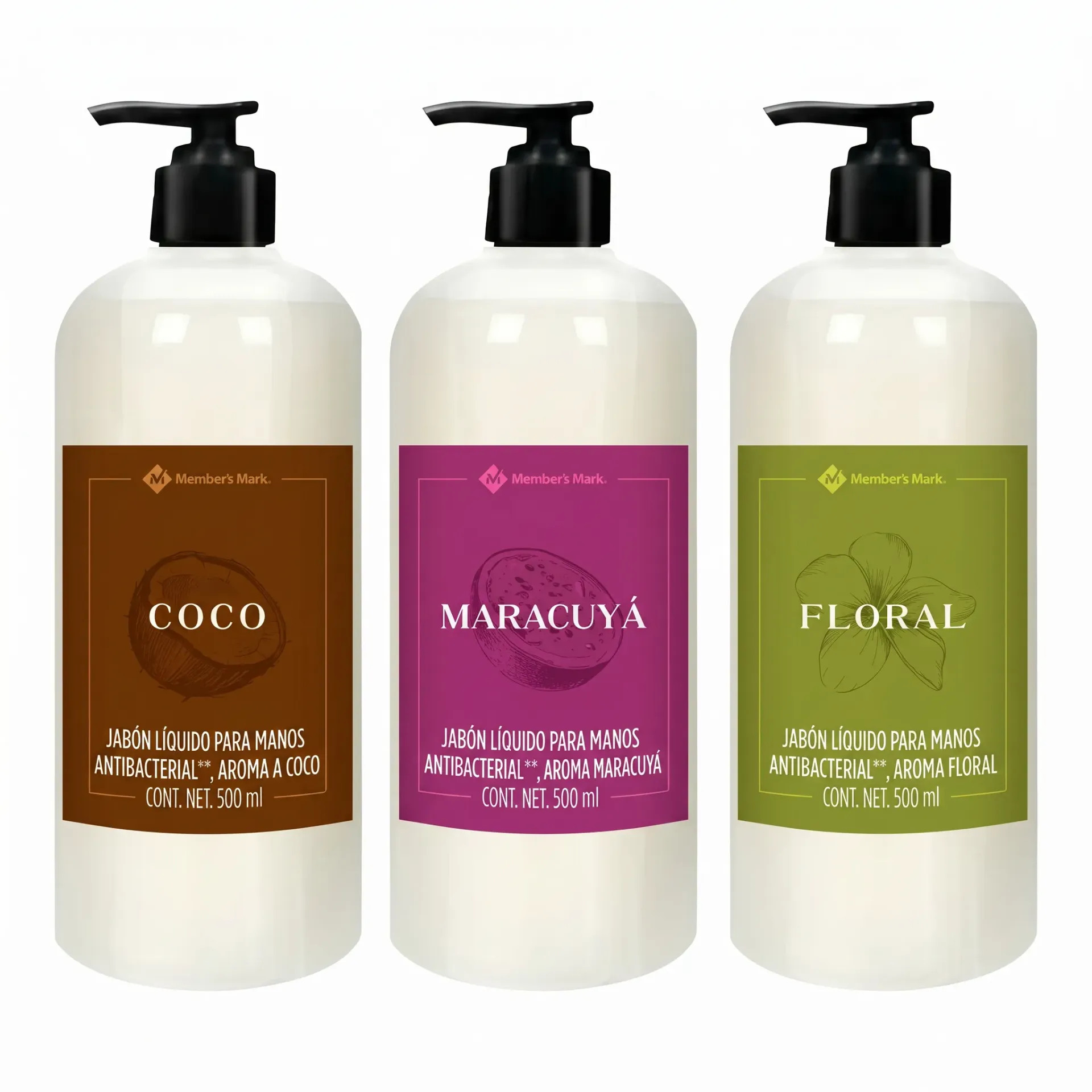 Jabón Líquido Antibacterial para Manos Maracuyá