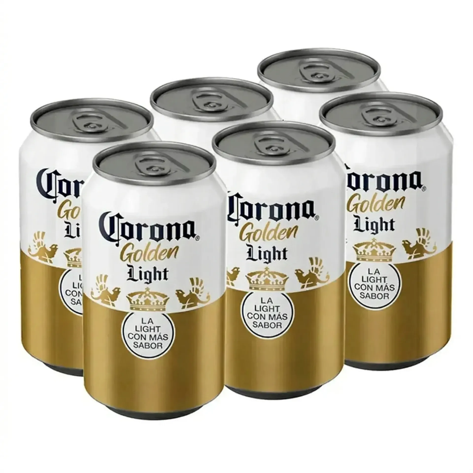 Cerveza Corona Golden Light Six Pack